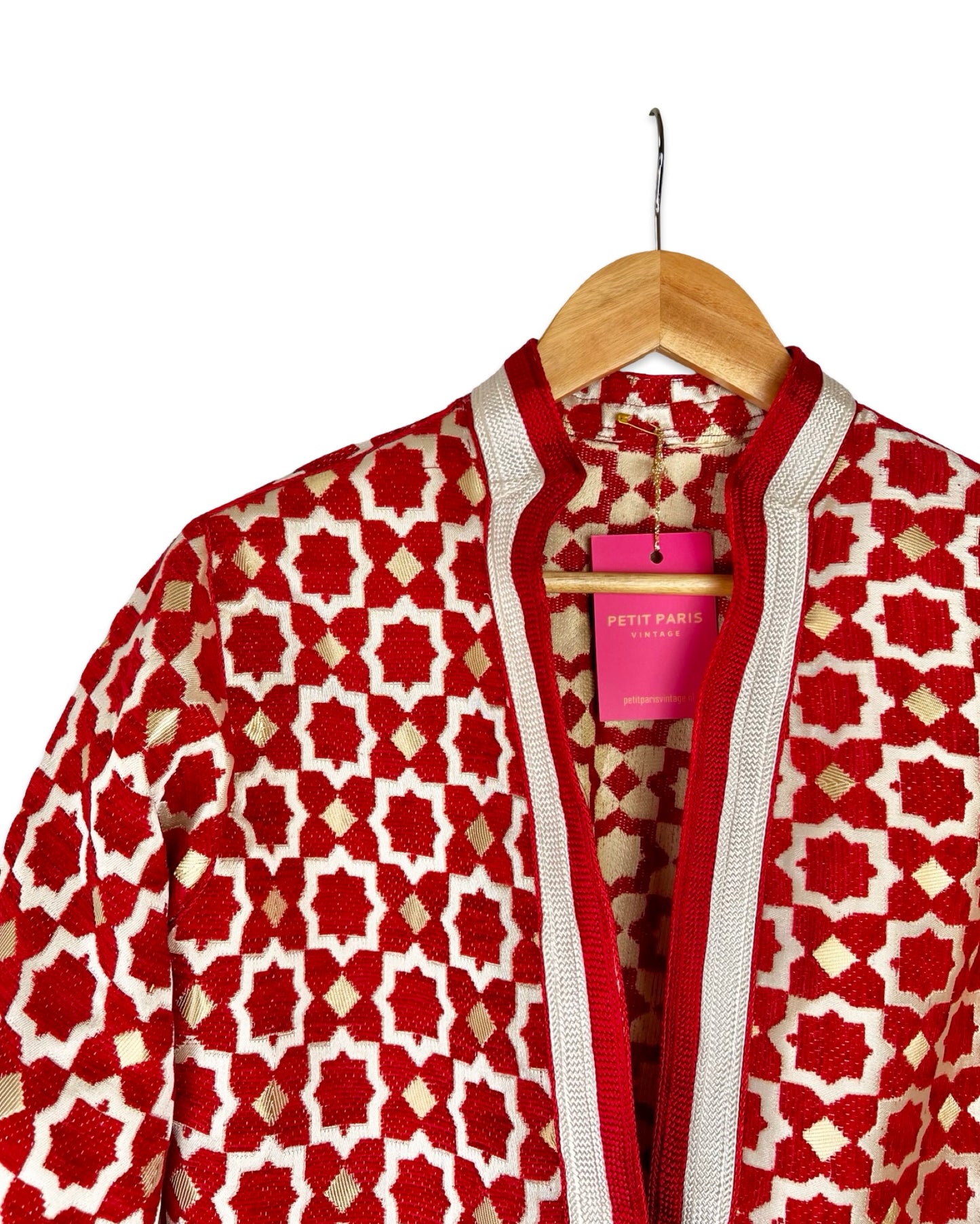 Marrakesh korte blazer rood - S/M