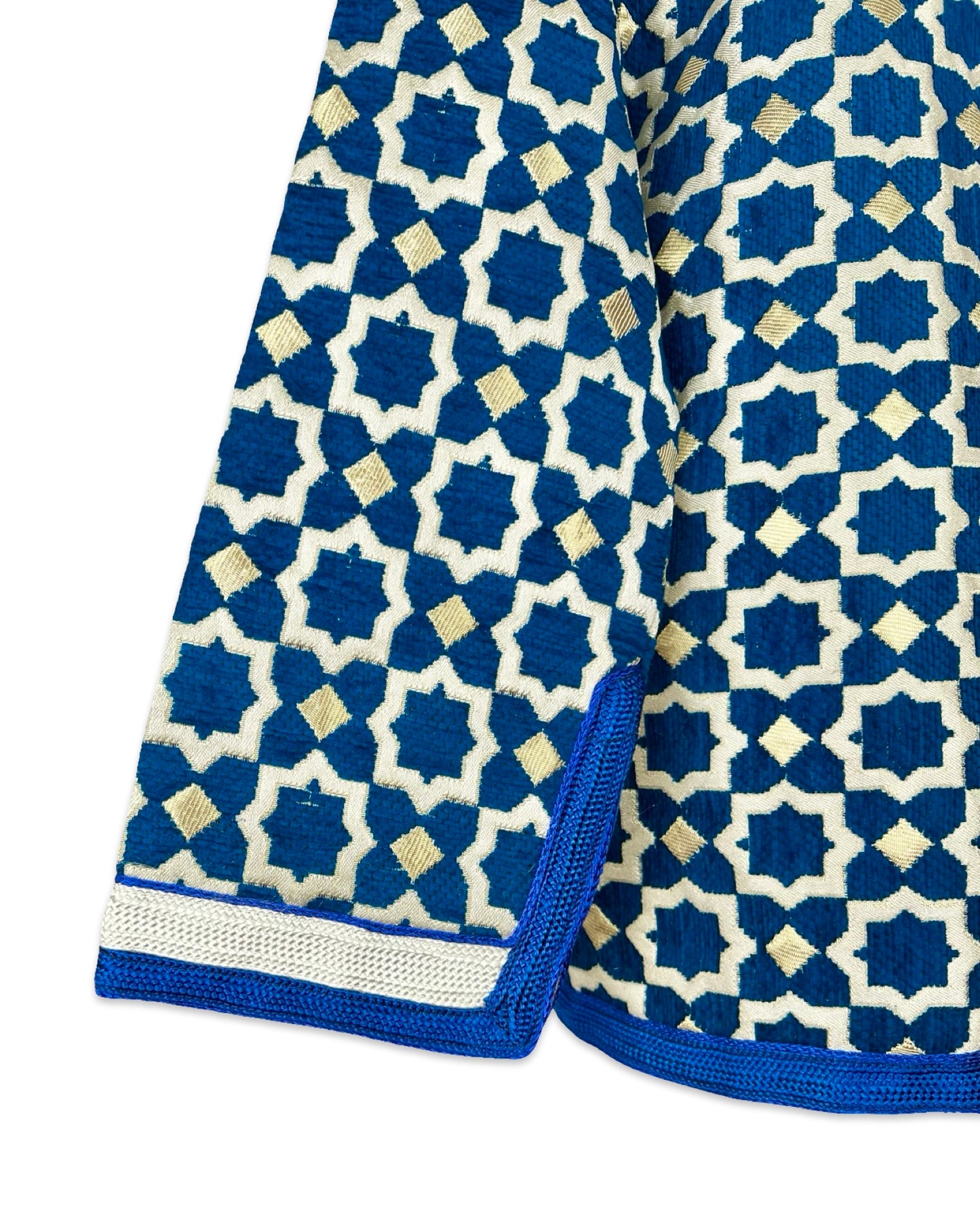 Marrakesh lange blazer petrol - M