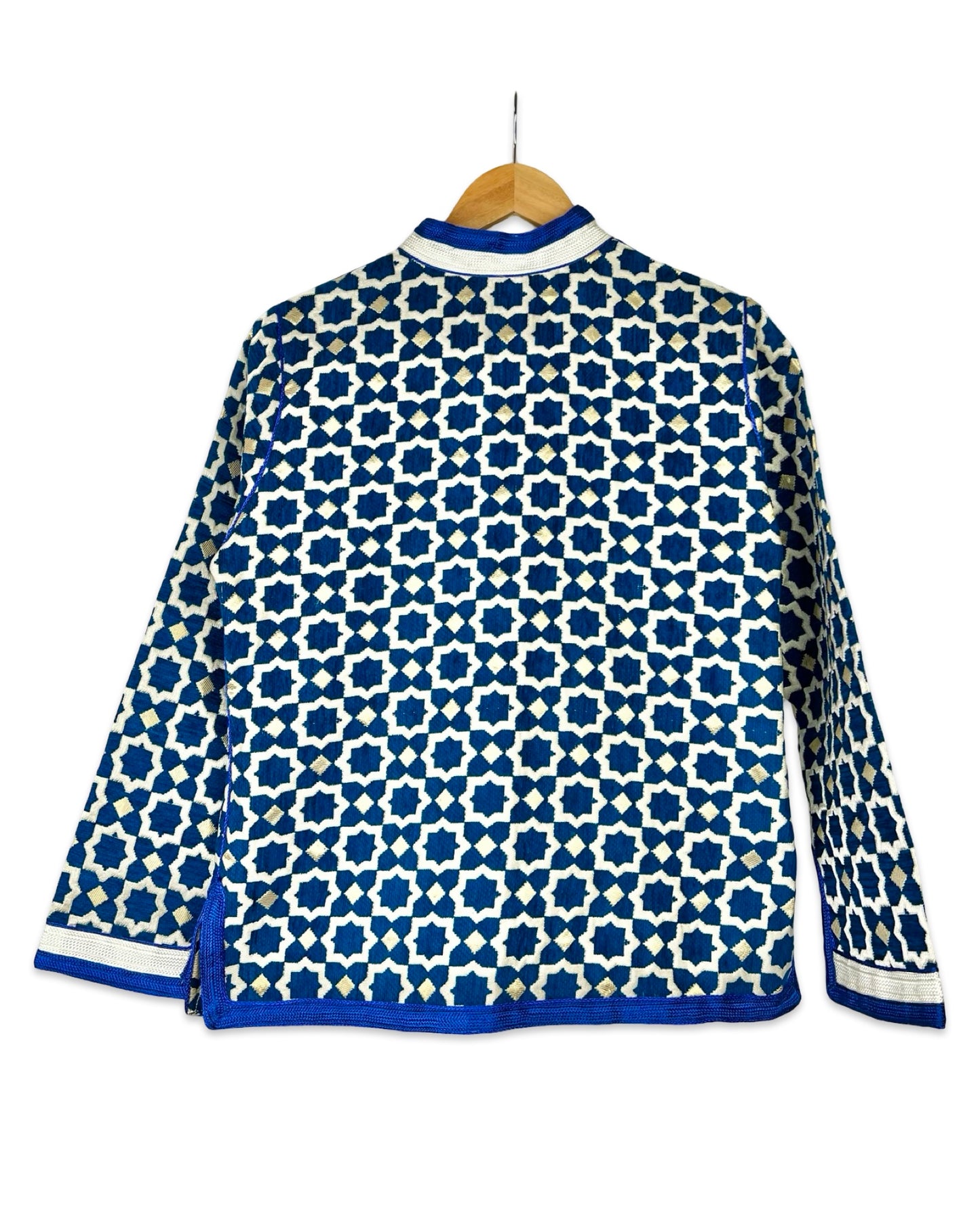 Marrakesh lange blazer petrol - M