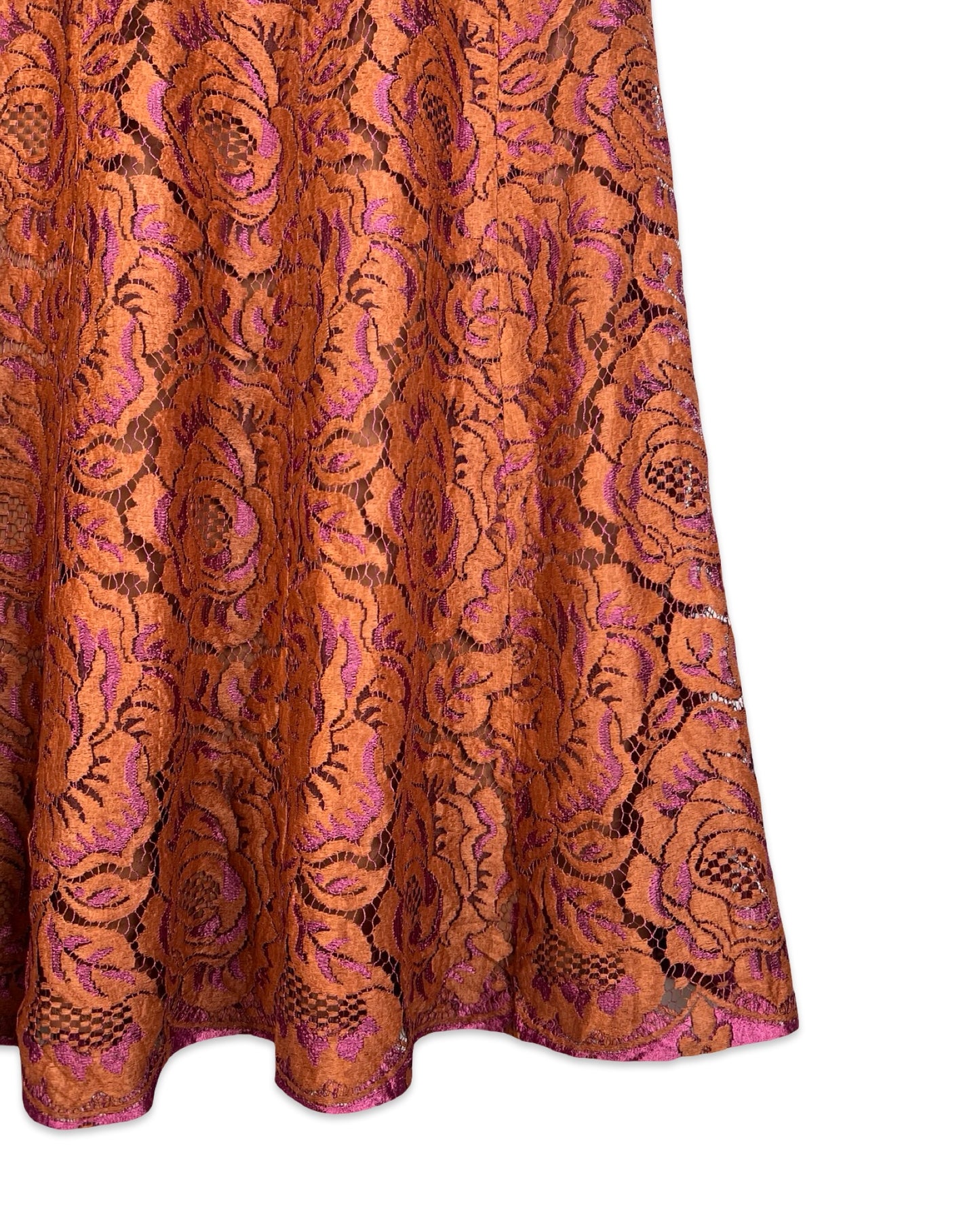 Kanten vintage rok - M/L