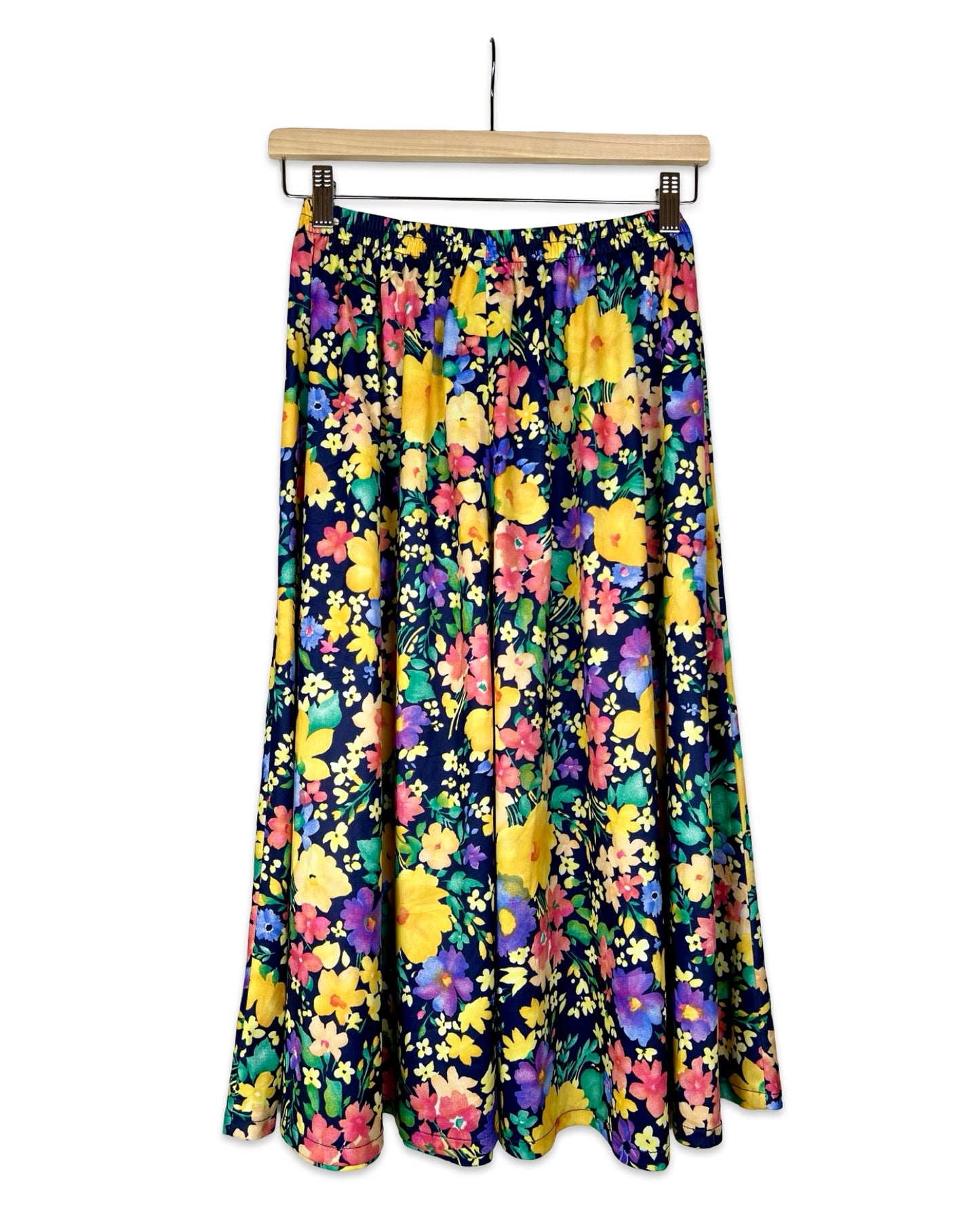 Vintage bloemenrok - S/M