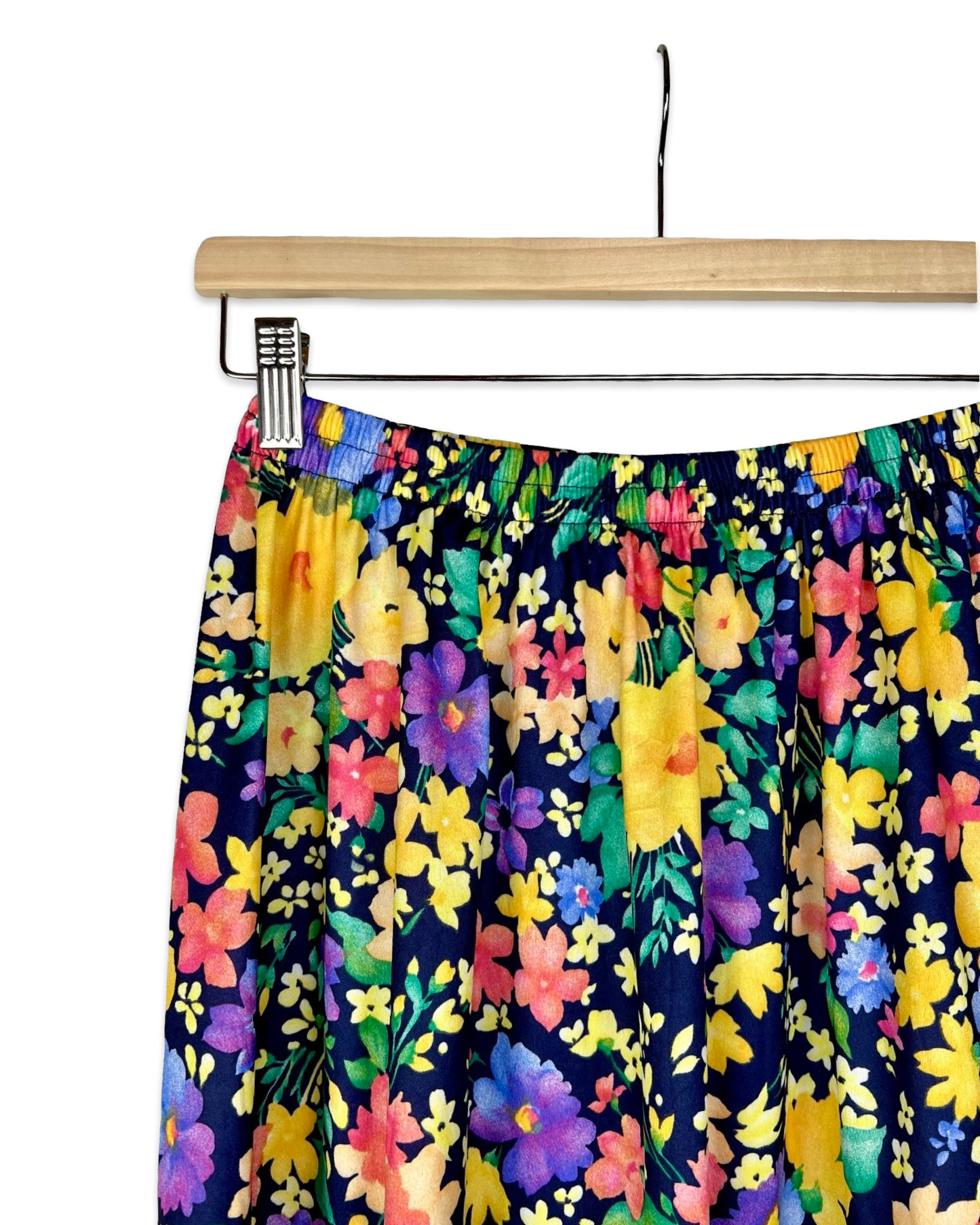 Vintage bloemenrok - S/M