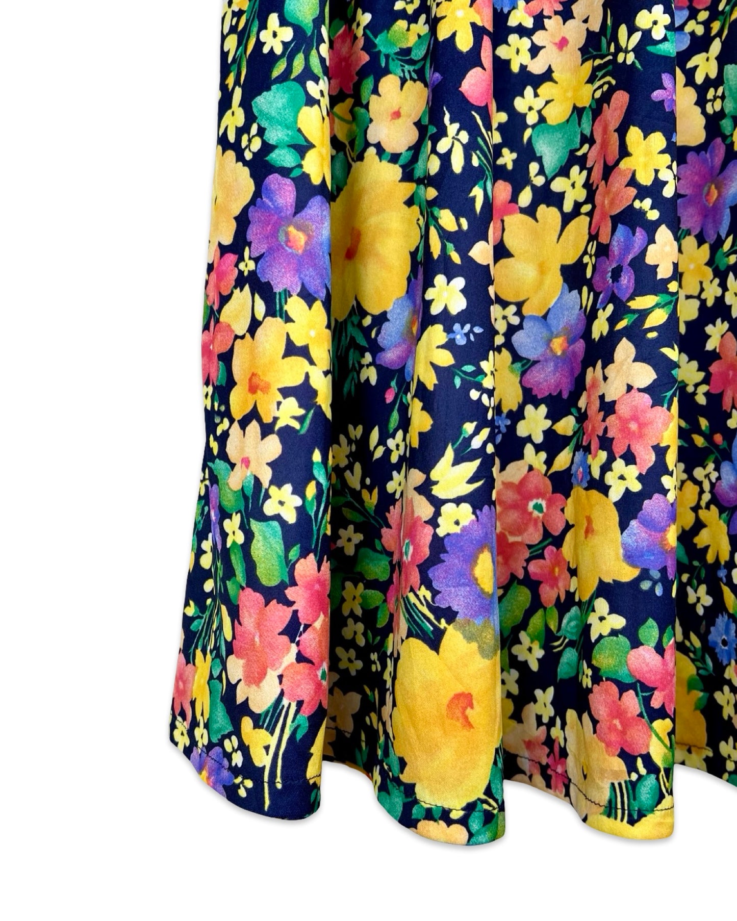 Vintage bloemenrok - S/M