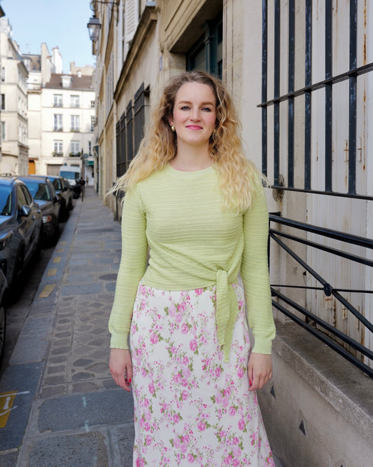 Lichtgroene trui - S/M