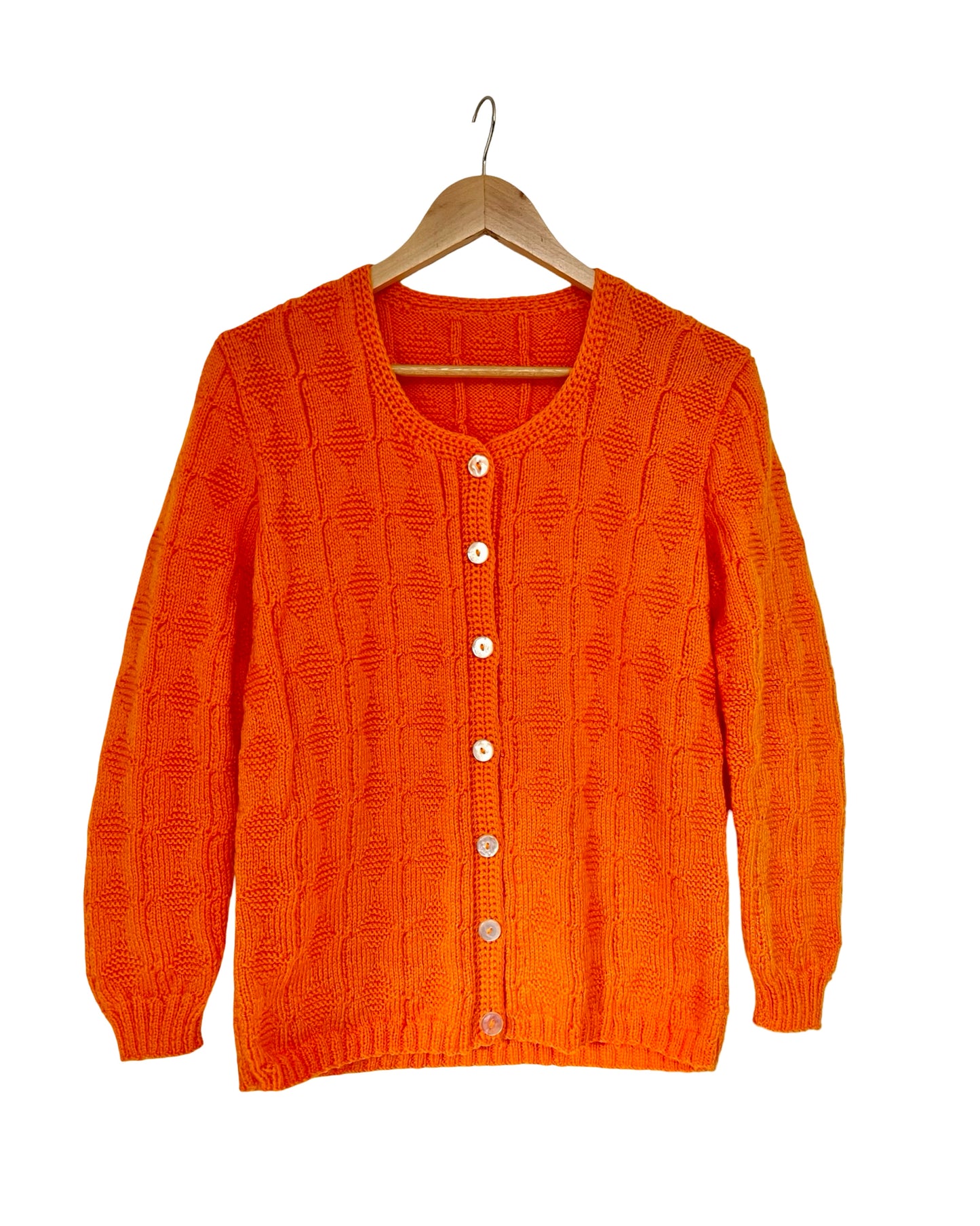 Vintage oranje vest - M