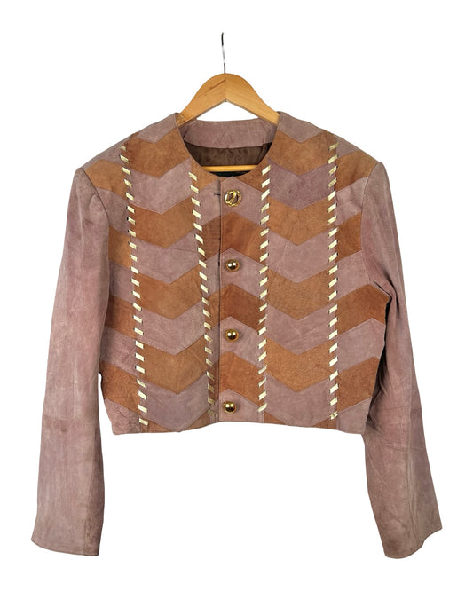 Vintage suède jack - M