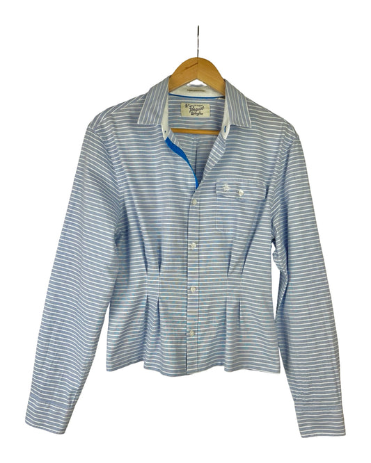 Upcycled peplum blouse - S/M