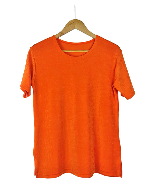 Oranje vintage t-shirt - L