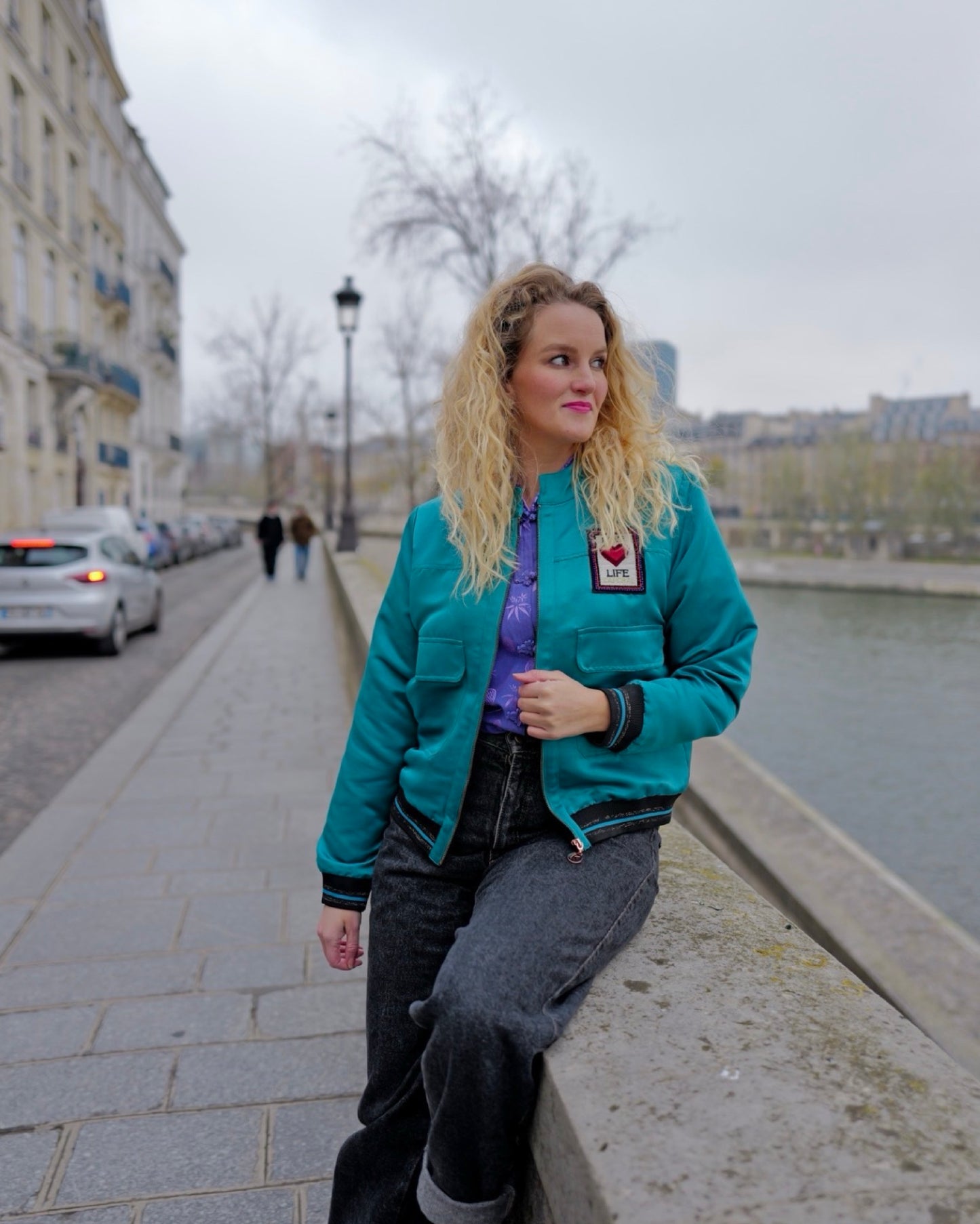 Petrol bomberjack - M