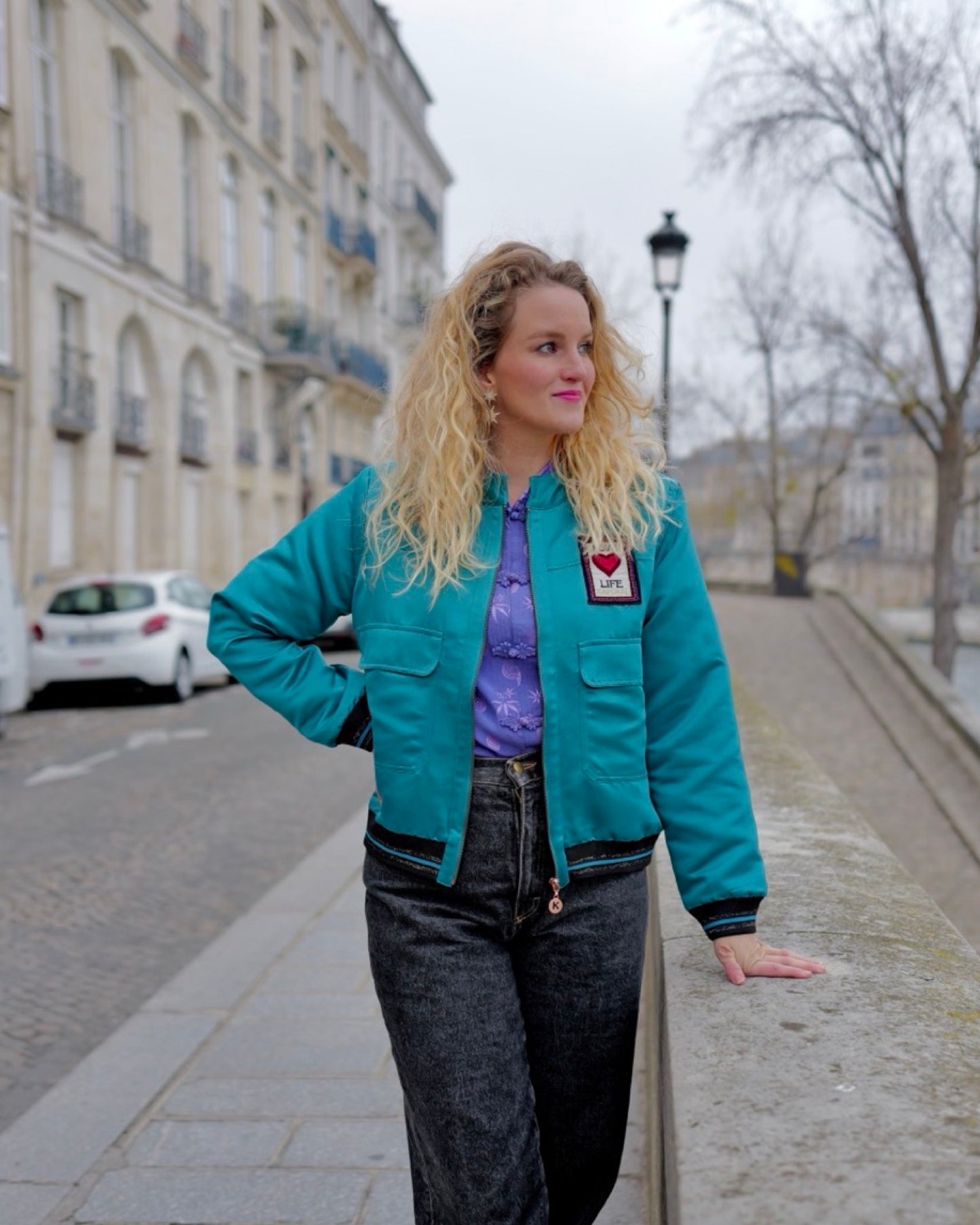 Petrol bomberjack - M