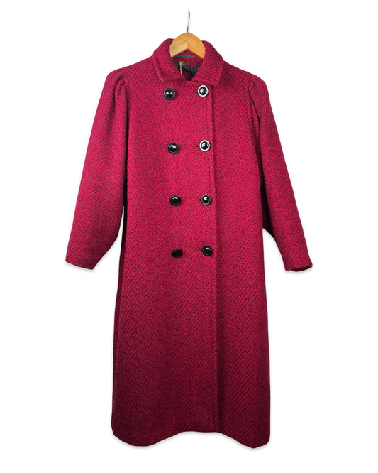 Vintage double breasted mantel - L