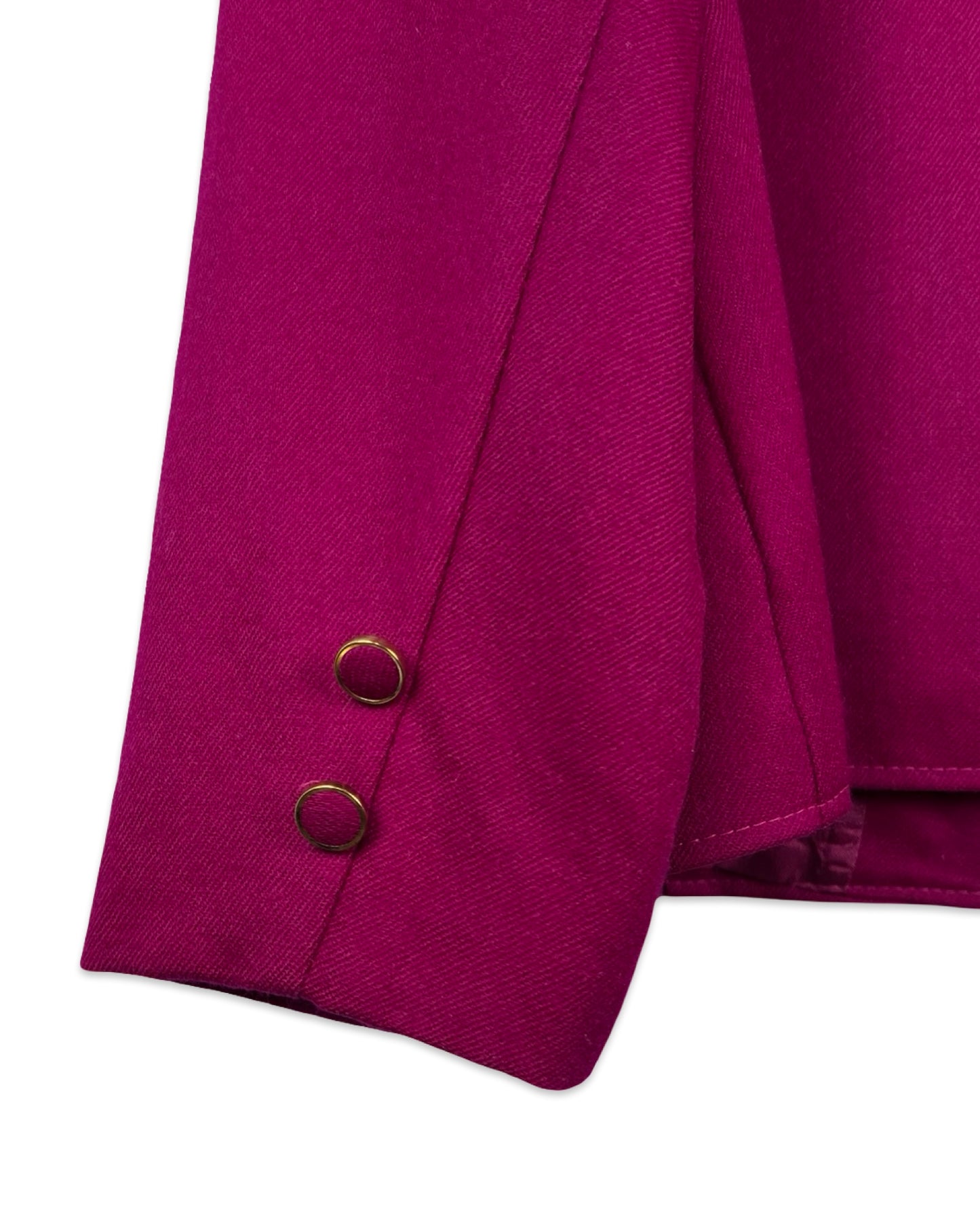 Vintage magenta blazer - M