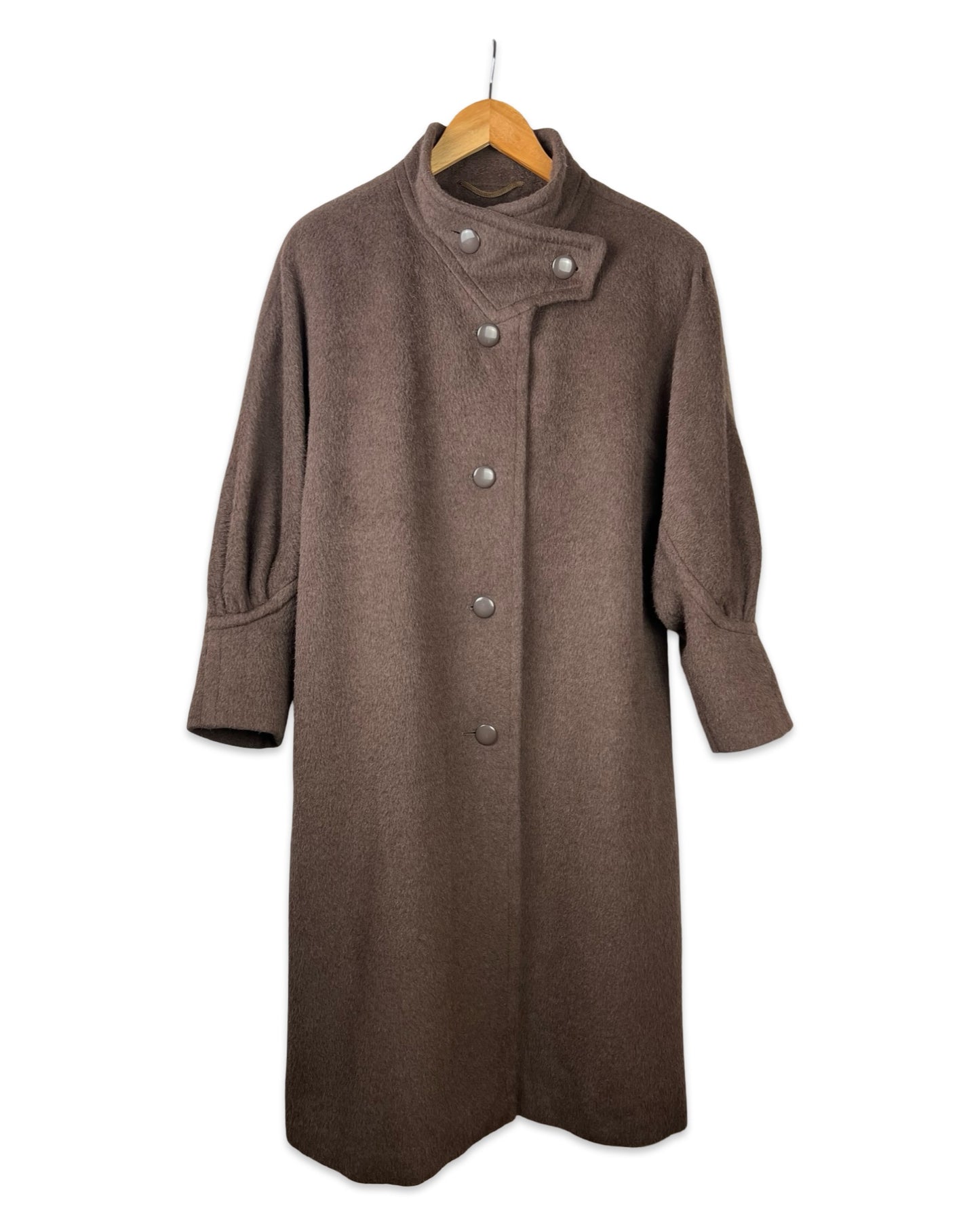 Vintage mantel taupe - L