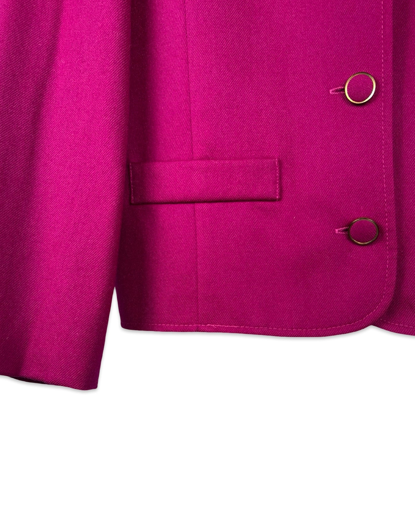 Vintage magenta blazer - M