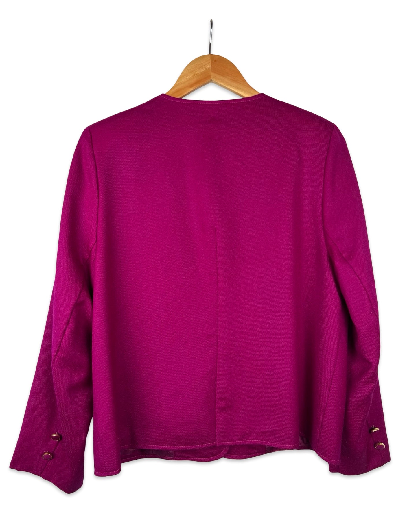 Vintage magenta blazer - M