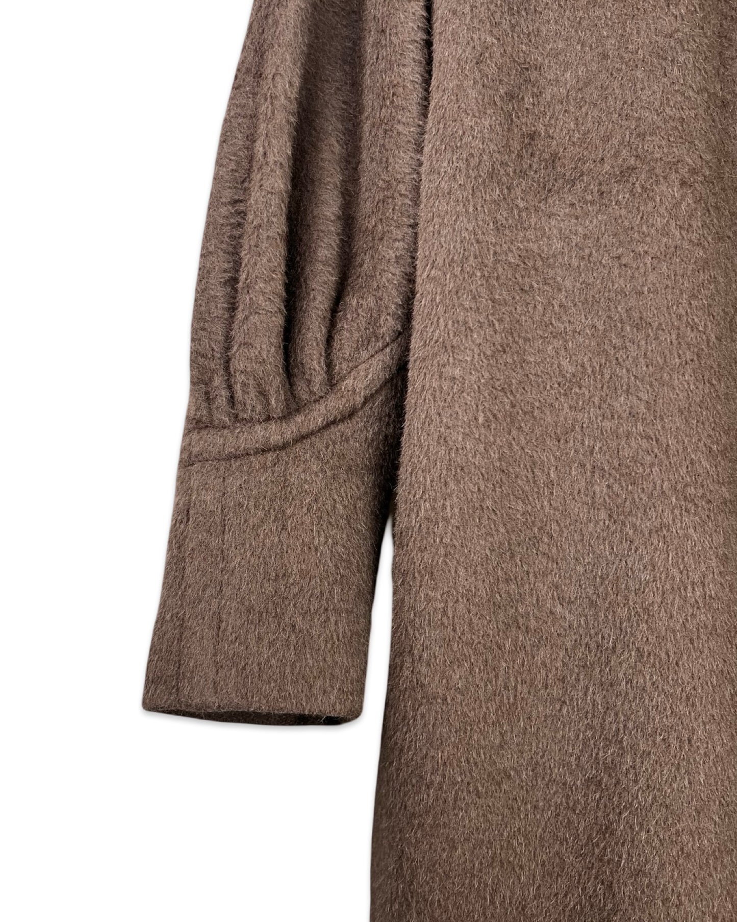 Vintage mantel taupe - L